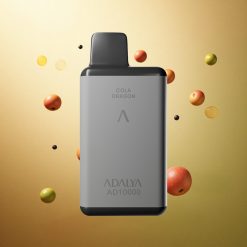 Adalya AD 10000 Liefde 66 Grijs Ruw Aluminium 650 mAh