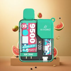 Aivono Aim Tank 9500 Watermeloen IJs met 650mAh en 5% nicotine