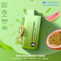 Hayati Duo Mesh wegwerpbaar kiwi-passievrucht-guave XX66X173 Hayati Vape Nederland