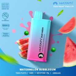 Hayati Duo Mesh wegwerpbaar watermeloen kauwgom XX66X185 Hayati Vape Nicotine