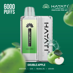 Hayati Infinity 6000 pod-kits dubbele appel XX66X146 Hayati Flavours