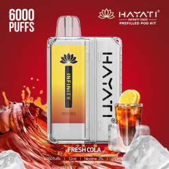 Hayati Infinity 6000 pod-kits verse cola XX66X149 Hayati Vape Shop