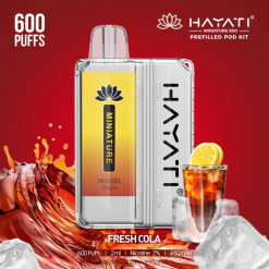 Hayati Miniature 600 podkits verse cola XX66X35 Hayati Vape Nicotine
