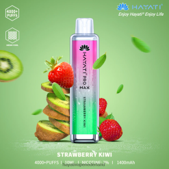 Hayati Pro Max wegwerpbaar aardbei-kiwi XX66X134 Hayati Vape Review