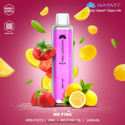 Hayati Pro Max wegwerpbaar meneer roze XX66X135 Hayati Vape Nicotine