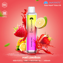 Hayati Pro Max wegwerpbaar roze limonade XX66X115 Hayati Vape Nicotine