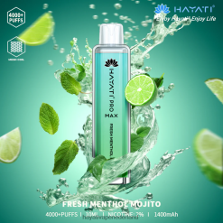 Hayati Pro Max wegwerpbaar verse mentholmojito XX66X133 Hayati Vape Nederland