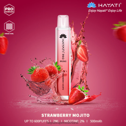 Hayati Pro Mini wegwerpbaar Aardbeienmojito XX66X21 Hayati Nederland