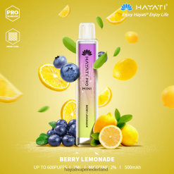 Hayati Pro Mini wegwerpbaar bessen limonade XX66X2 Hayati Amsterdam