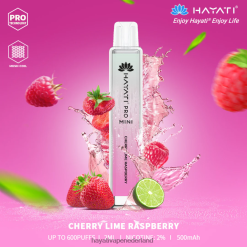 Hayati Pro Mini wegwerpbaar kersenlimoen framboos XX66X26 Hayati Flavours