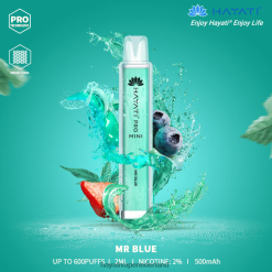 Hayati Pro Mini wegwerpbaar meneer blauw XX66X16 Hayati Flavours