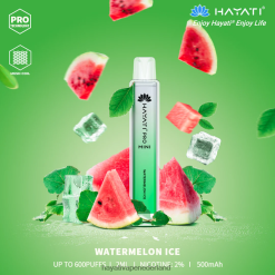 Hayati Pro Mini wegwerpbaar watermeloen ijs XX66X24 Hayati Vape Review