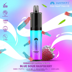 Hayati Twist wegwerpbaar blauwzure framboos XX66X65 Hayati Vape Nicotine