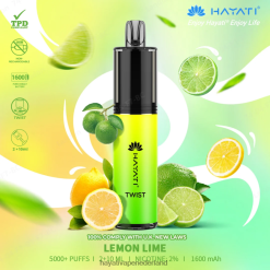 Hayati Twist wegwerpbaar Citroen limoen XX66X75 Hayati Vape Nicotine