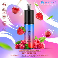 Hayati Twist wegwerpbaar rode bessen XX66X79 Hayati Vape Shop